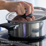 ながく使える万能鍋(ガス・IH対応)/スチーマー
