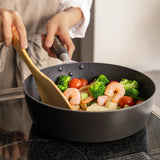 底がフラットな深型マルチパン（ガス・IH対応） 24cm/28cm